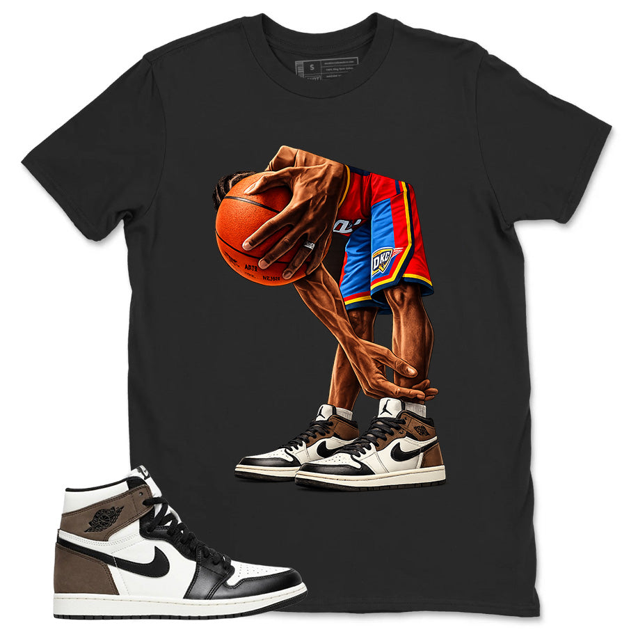 Brown Dark Mocha 1s Zadago Shirt Ball Time Graphic