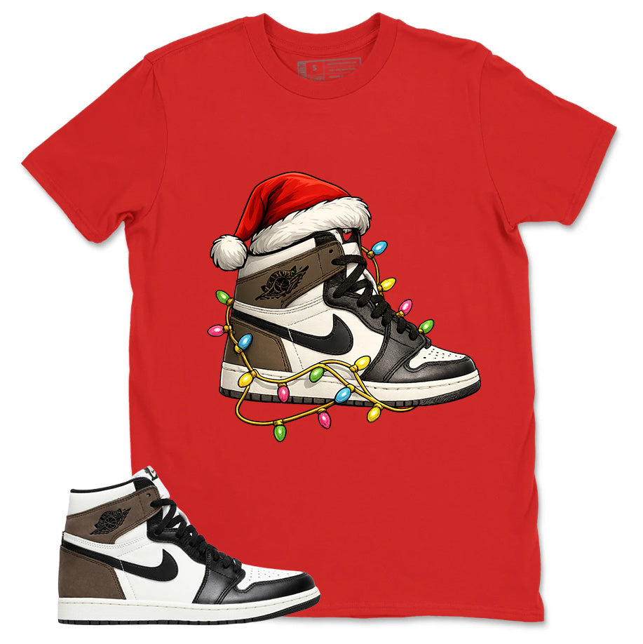 Brown Dark Mocha 1s Zadago Shirt Kickmas Graphic
