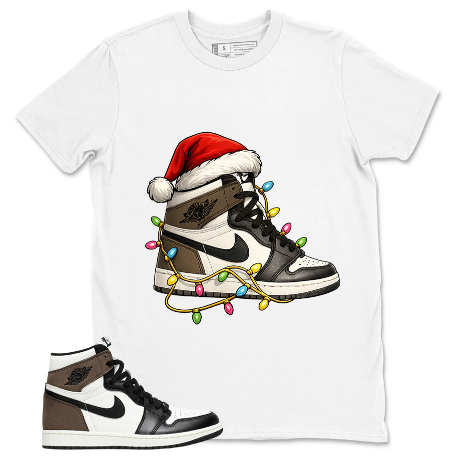 Brown Dark Mocha 1s Zadago Shirt Kickmas Graphic