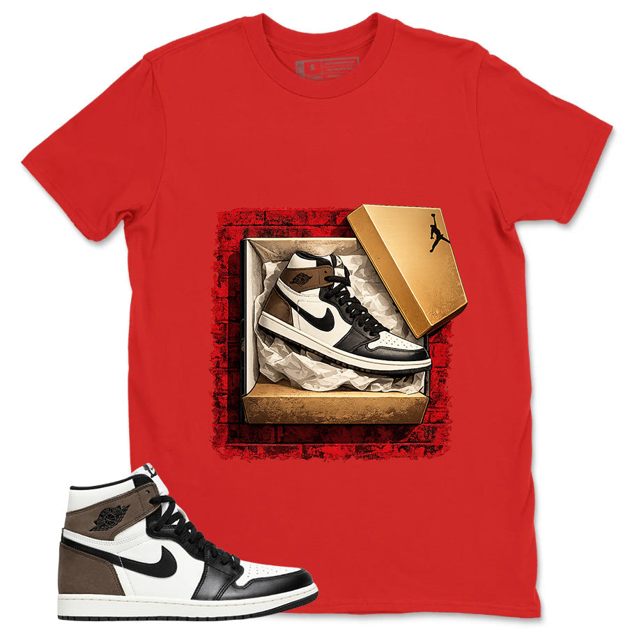 Brown Dark Mocha 1s Zadago Shirt New Kicks Graphic