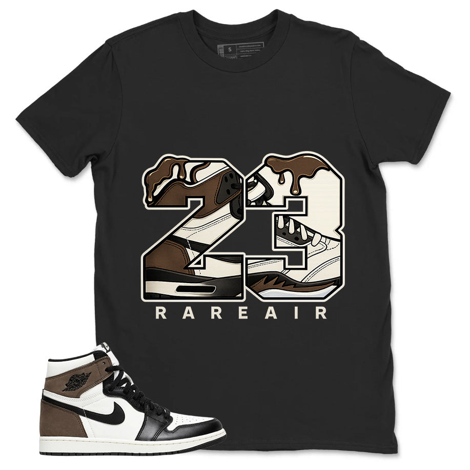 Brown Dark Mocha 1s Zadago Shirt Number 23 MJ Graphic