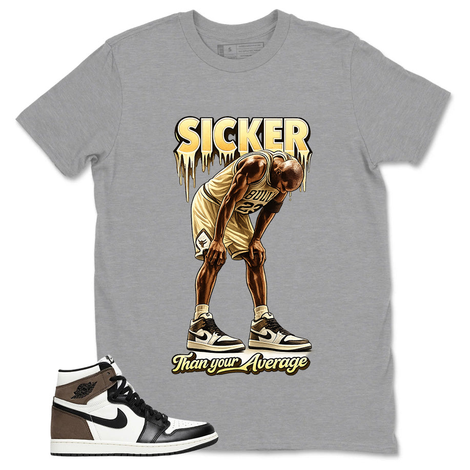 Brown Dark Mocha 1s Zadago Shirt Sicker Graphic