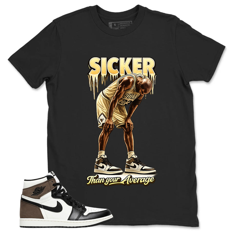 Brown Dark Mocha 1s Zadago Shirt Sicker Graphic