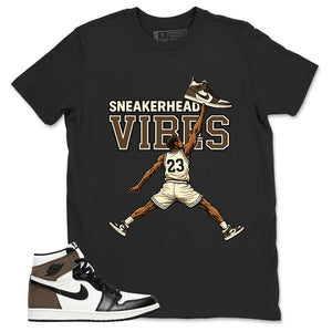 Brown Dark Mocha 1s Zadago Shirt Sneakerhead Vibes Graphic