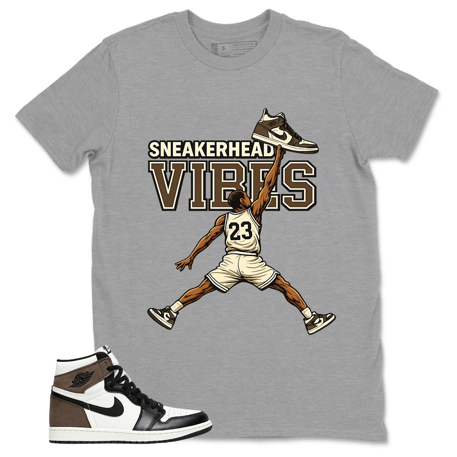 Brown Dark Mocha 1s Zadago Shirt Sneakerhead Vibes Graphic