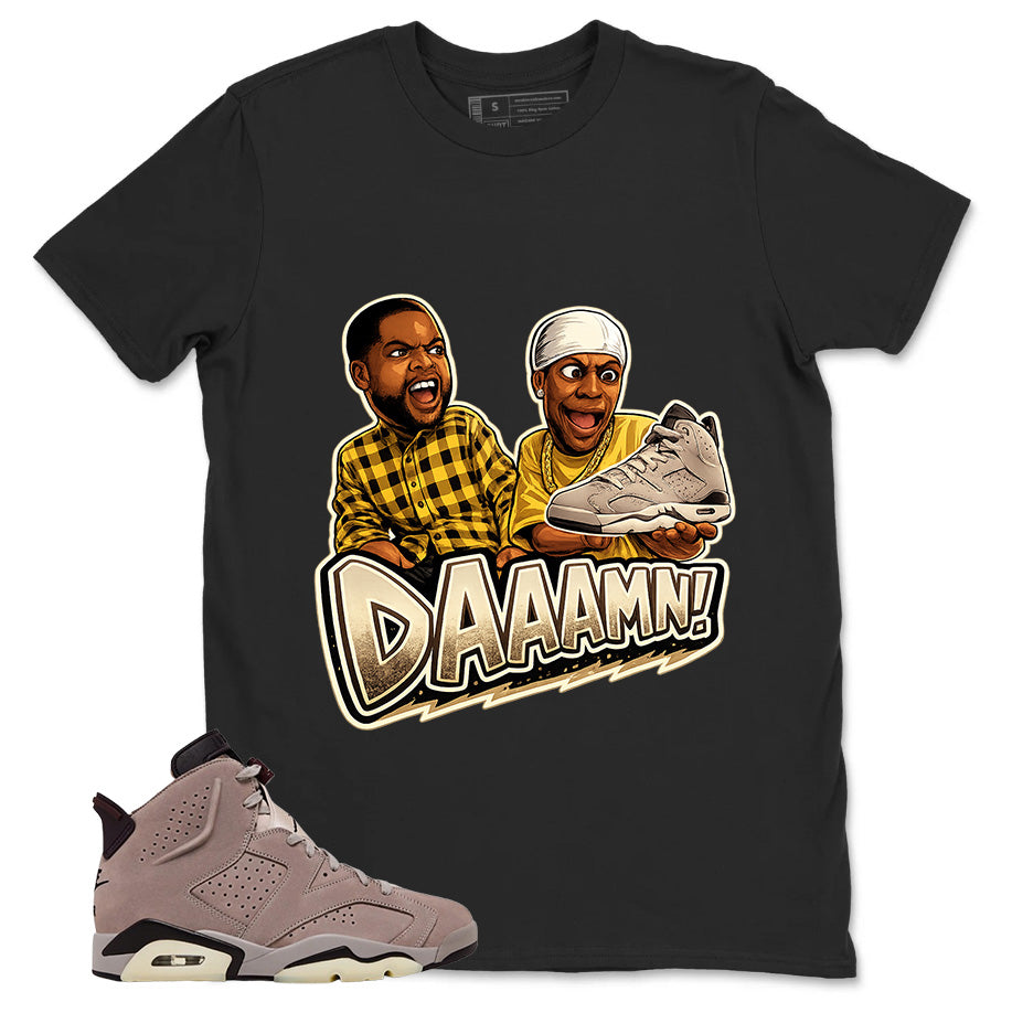 Brown Smoky Mauve 6s Zadago Shirt Daaamn Sneaker Graphic