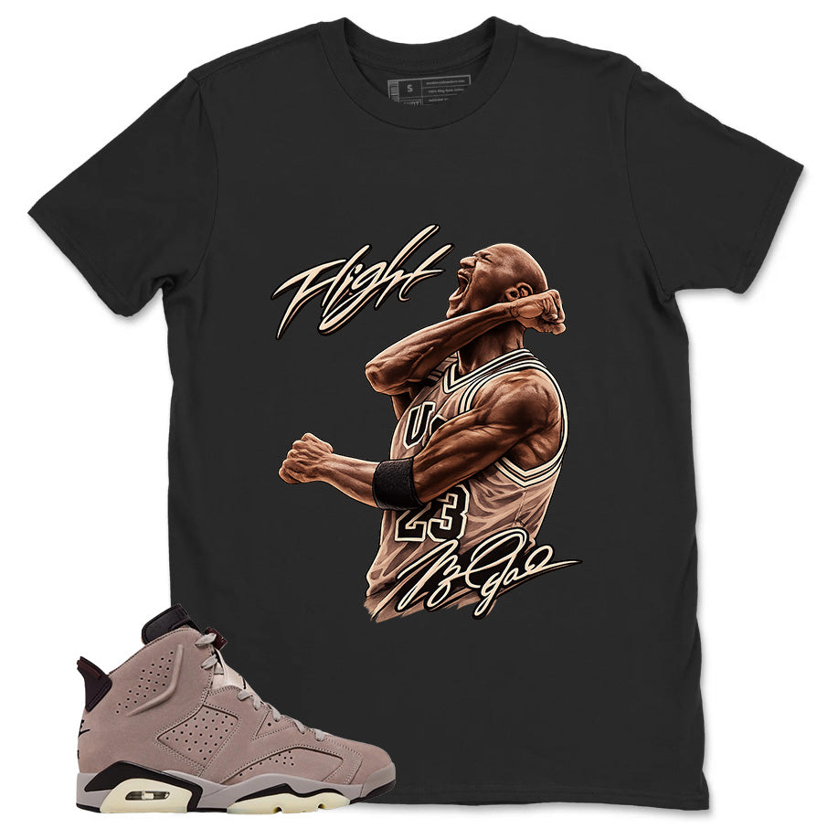 Brown Smoky Mauve 6s Zadago Shirt Flight Victory Graphic
