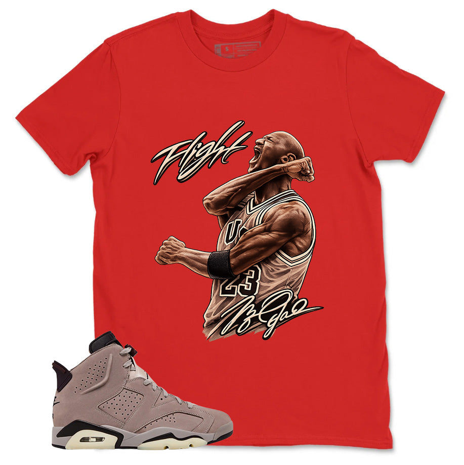 Brown Smoky Mauve 6s Zadago Shirt Flight Victory Graphic
