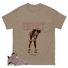 Brown Smoky Mauve 6s Zadago Shirt Goat Rare Air Graphic
