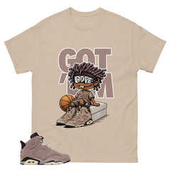 Brown Smoky Mauve 6s Zadago Shirt Got Em Dope Graphic