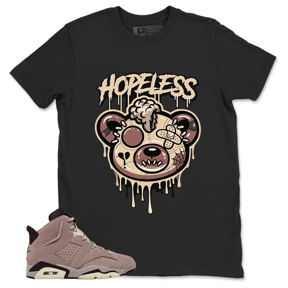 Brown Smoky Mauve 6s Zadago Shirt Hopeless Graphic