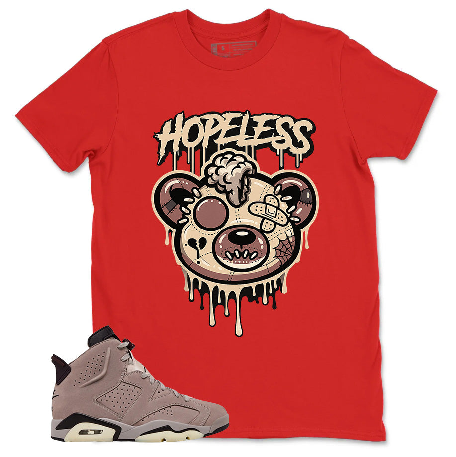 Brown Smoky Mauve 6s Zadago Shirt Hopeless Graphic