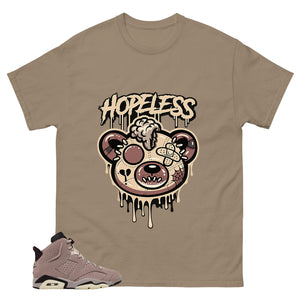 Brown Smoky Mauve 6s Zadago Shirt Hopeless Graphic