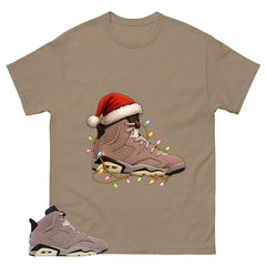 Brown Smoky Mauve 6s Zadago Shirt Kickmas Graphic