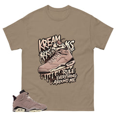 Brown Smoky Mauve 6s Zadago Shirt Kream Kicks Graphic