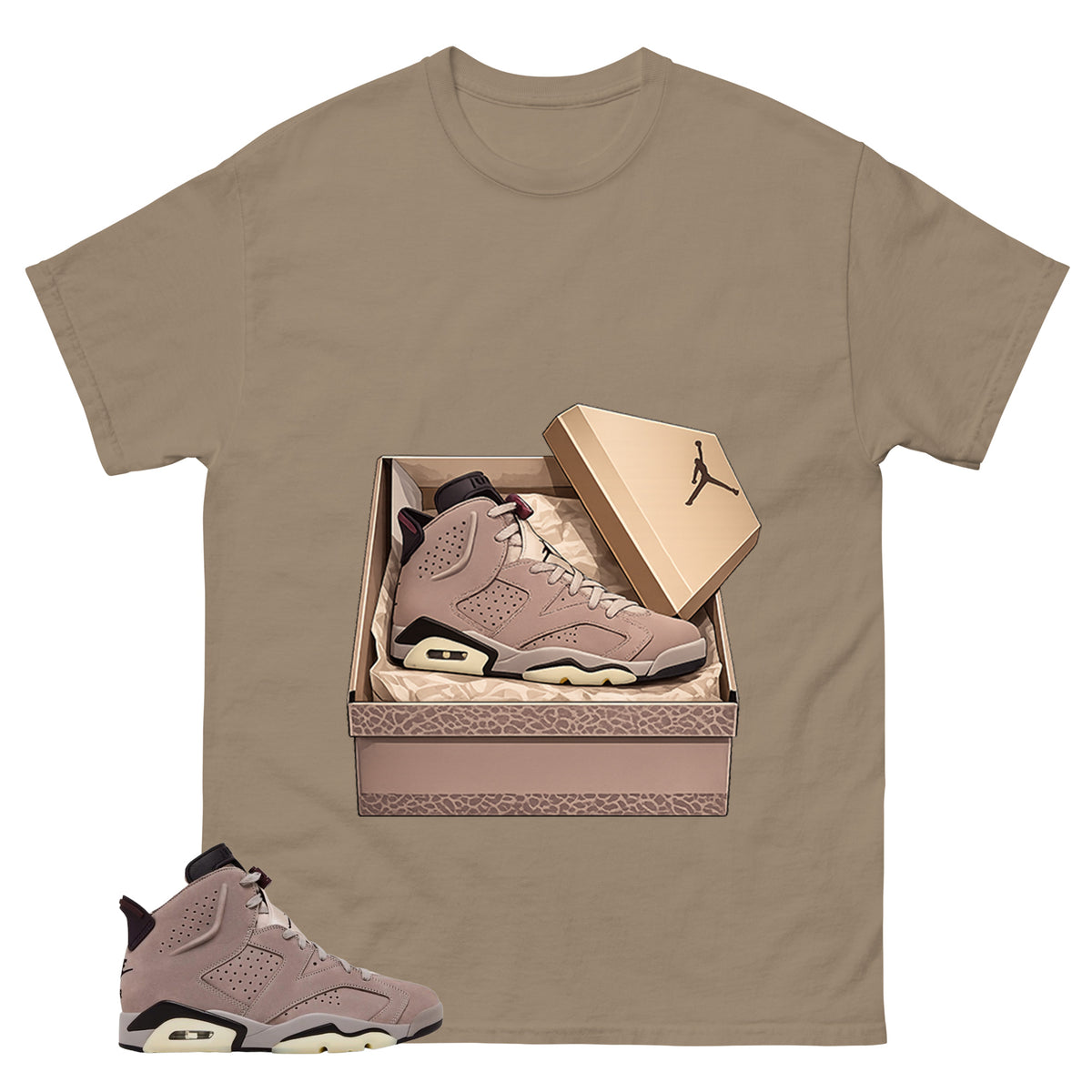 Brown Smoky Mauve 6s Zadago Shirt Don't Call Me Baby Graphic