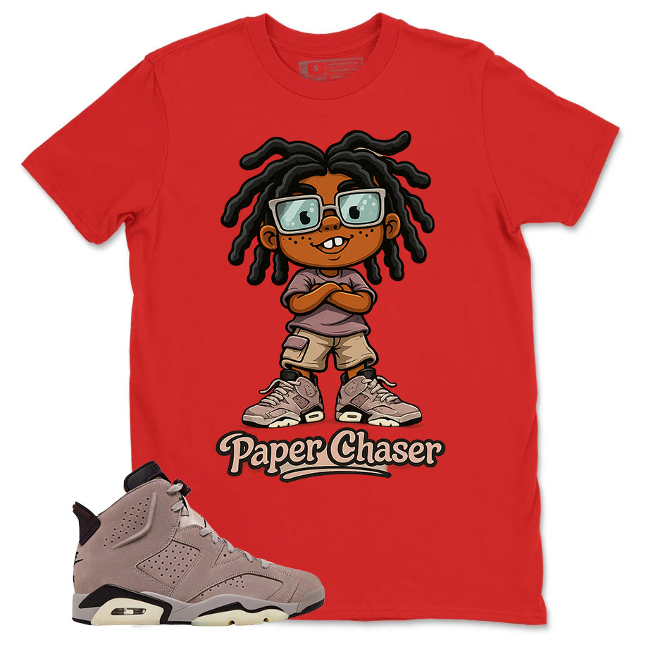 Brown Smoky Mauve 6s Zadago Shirt Paper Chaser Graphic