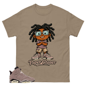 Brown Smoky Mauve 6s Zadago Shirt Paper Chaser Graphic