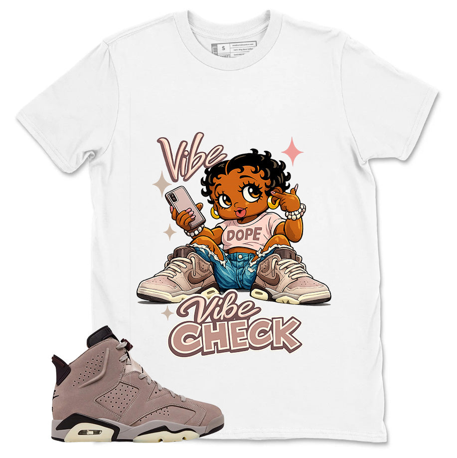 Brown Smoky Mauve 6s Zadago Shirt Vibe Check Graphic