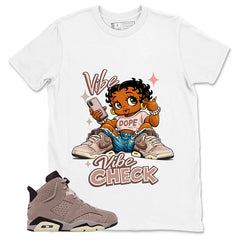 Brown Smoky Mauve 6s Zadago Shirt Vibe Check Graphic