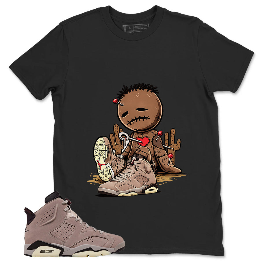Brown Smoky Mauve 6s Zadago Shirt Voodoo Doll Graphic