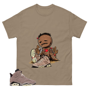 Brown Smoky Mauve 6s Zadago Shirt Voodoo Doll Graphic
