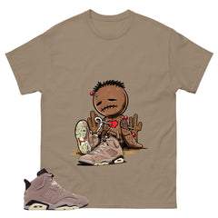Brown Smoky Mauve 6s Zadago Shirt Voodoo Doll Graphic