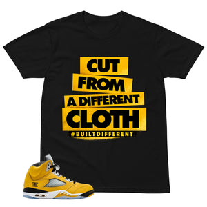 Graphic Tee Build Different - Shirt to Matching 5s T23 Tokyo