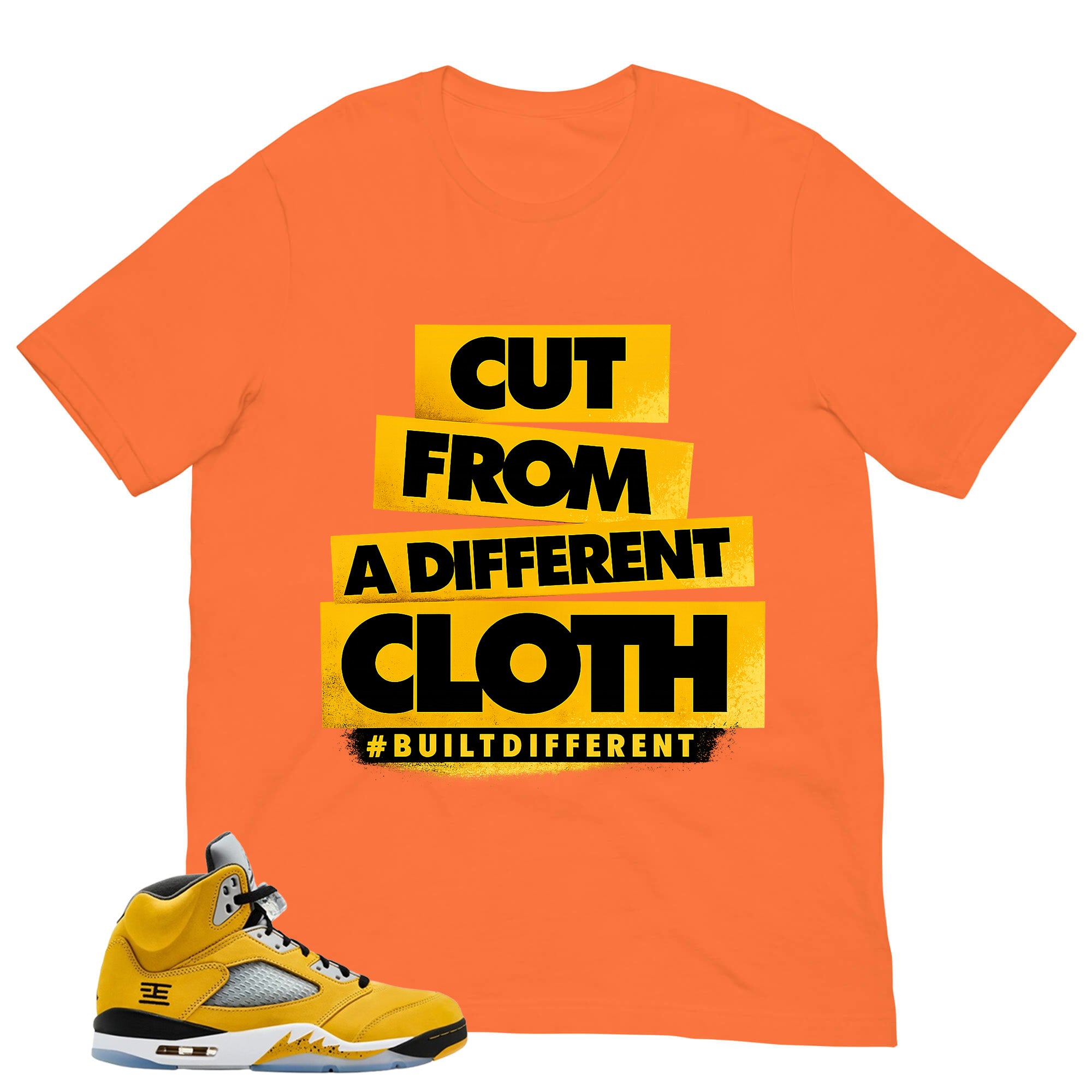 Graphic Tee Build Different - Shirt to Matching 5s T23 Tokyo