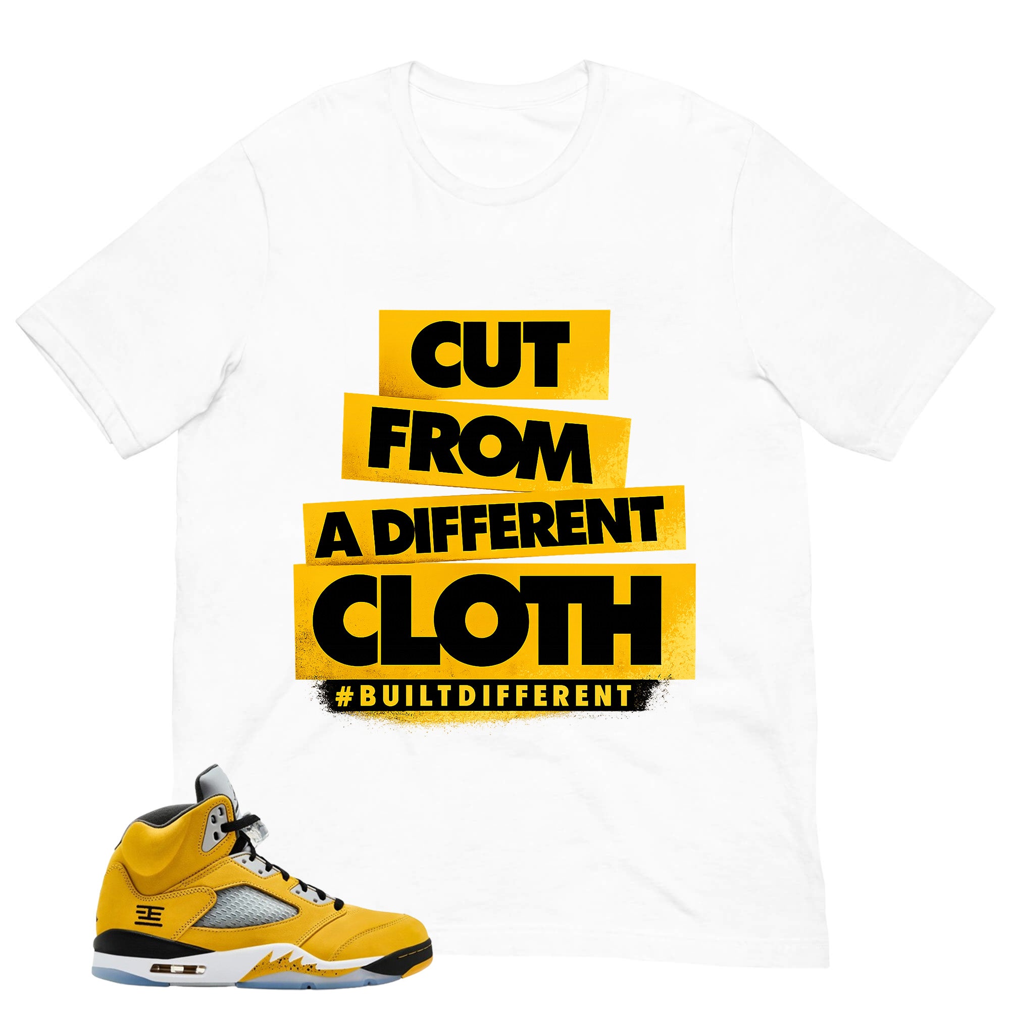 Graphic Tee Build Different - Shirt to Matching 5s T23 Tokyo