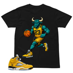 Graphic Tee Bull 23 Shirt - Matching Air Jordan 5 T23 Tokyo