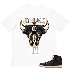 Bull Head Jordan Shirt - Match Air Jordan 1 Flight Club