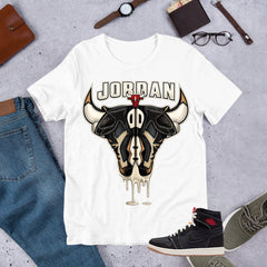 Bull Head Jordan Shirt - Match Air Jordan 1 Flight Club