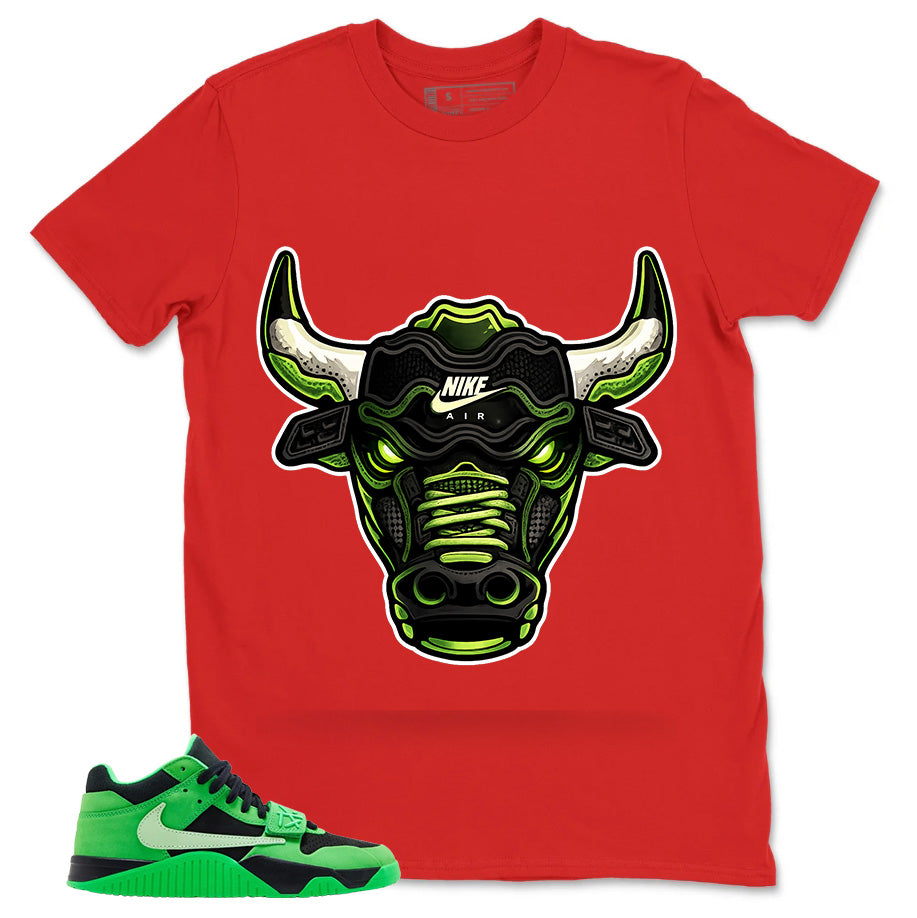 Bull Head Shirt - Match Travis Scott x Air Jordan Jumpman Jack Green Spark