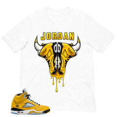 Graphic Tee to Matching T23 Tokyo 5s Bull Head Shirt