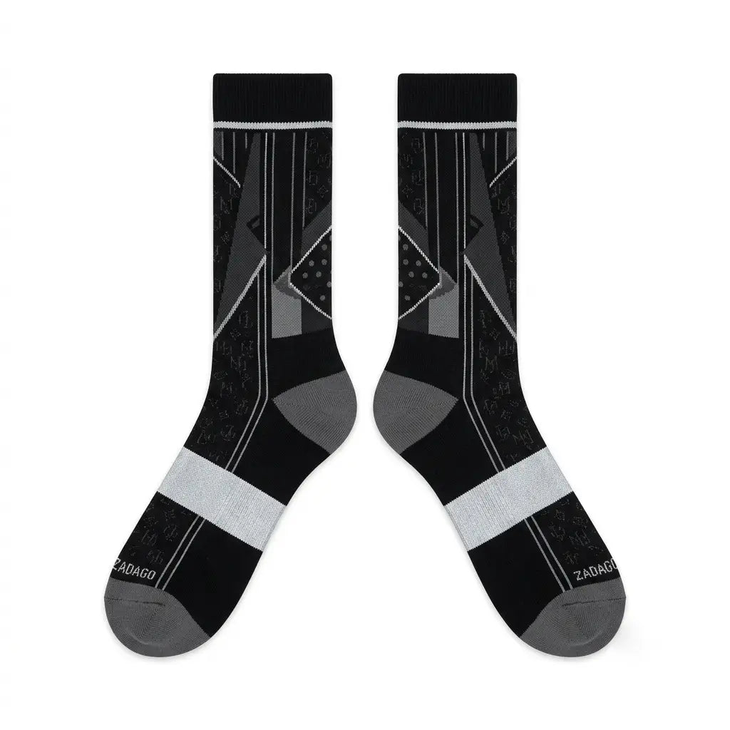 Cap and Gown Socks – Air Jordan 6 GS Inspired Mid-Calf Unisex Crew Socks