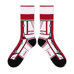 Carmine Socks – Air Jordan 6 OG 2021 Inspired Mid-Calf Unisex Crew Socks