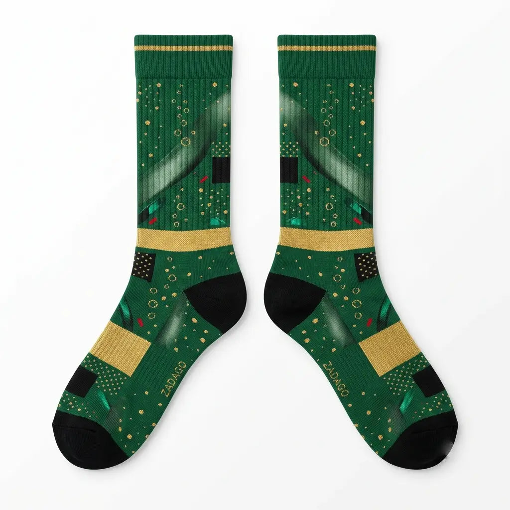 Champagne Bottle Socks – Air Jordan 6 Retro Inspired Mid-Calf Unisex Crew Socks