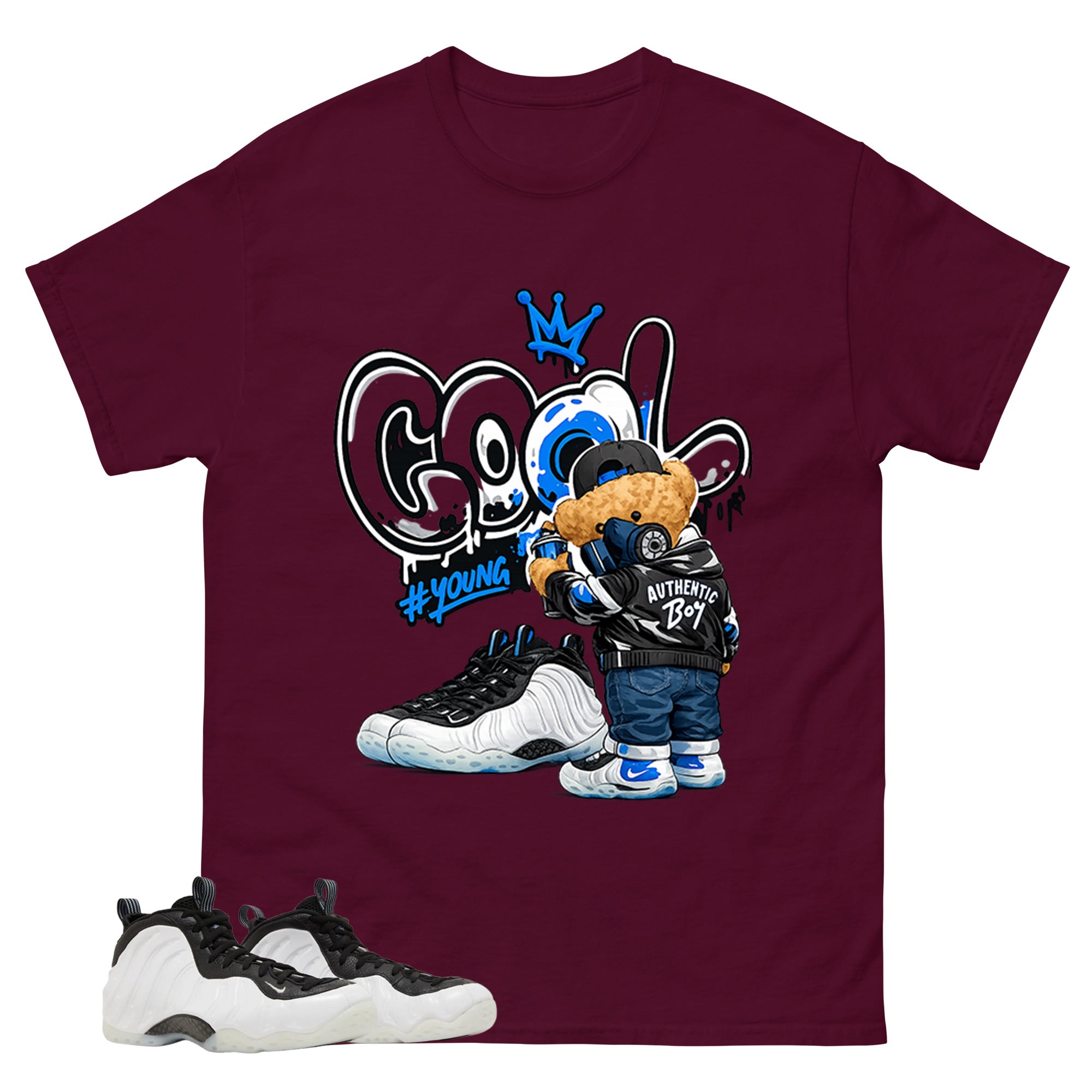 Cool Boy Graphic Tee - Shirt to Match Air Foamposite One Penny