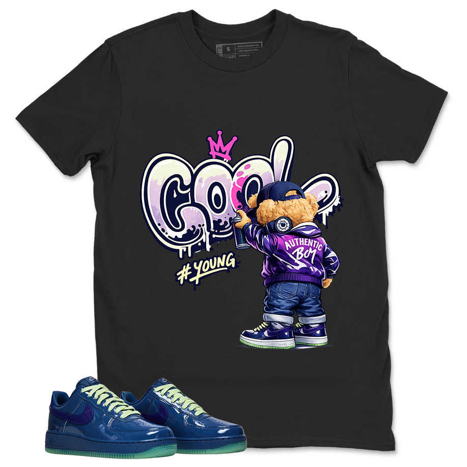 Cool Boy Graphic Tee, Shirt to Match Air Force 1 Mystic Navy, Air Force 1 Unisex Shirt