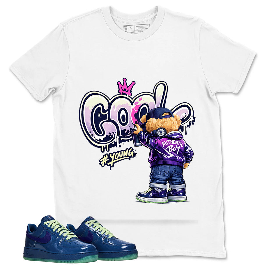 Cool Boy Graphic Tee, Shirt to Match Air Force 1 Mystic Navy, Air Force 1 Unisex Shirt