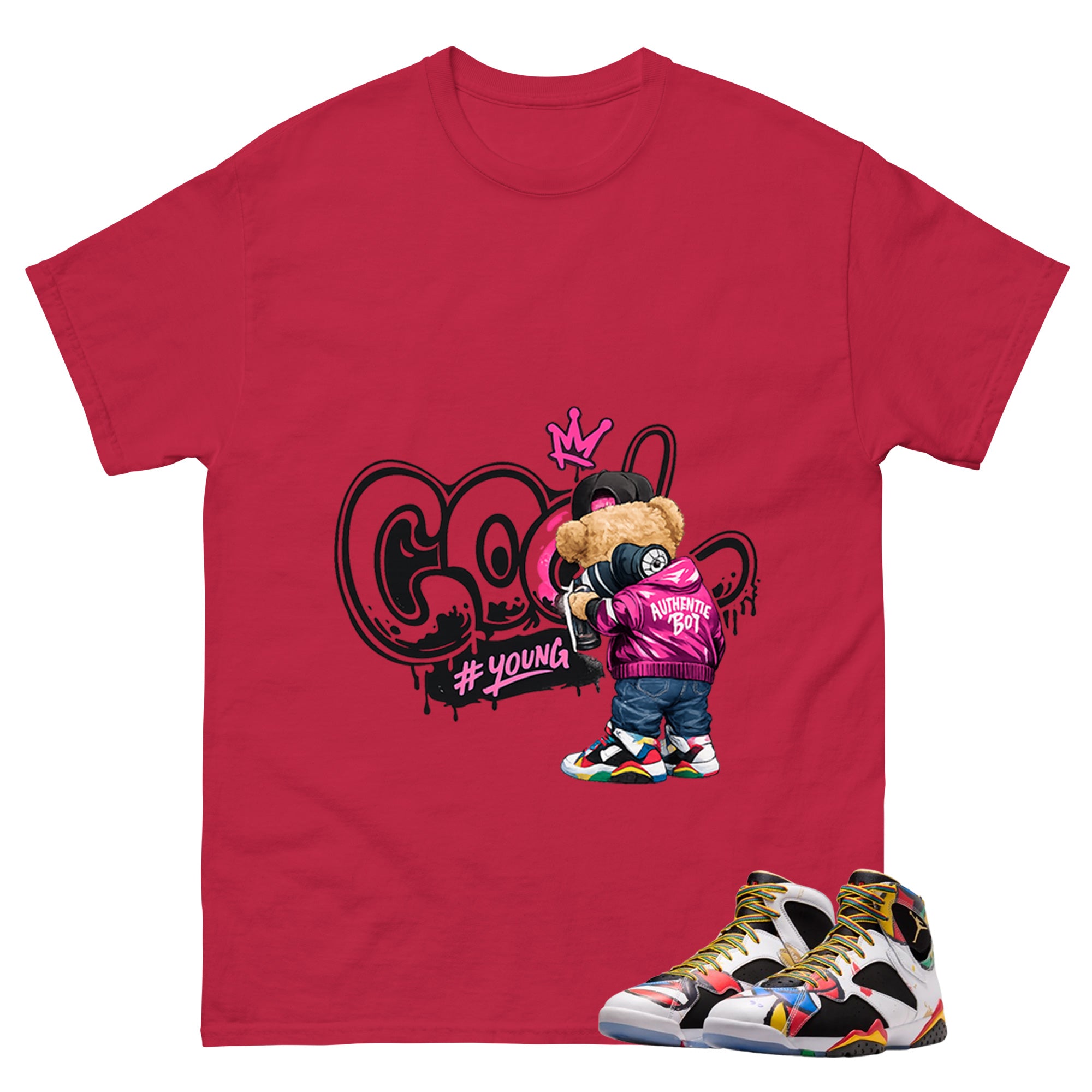 Cool Boy Graphic Tee, Shirt to Match Air Jordan 7 Miro, Air Jordan 7 Miro Unisex Shirt