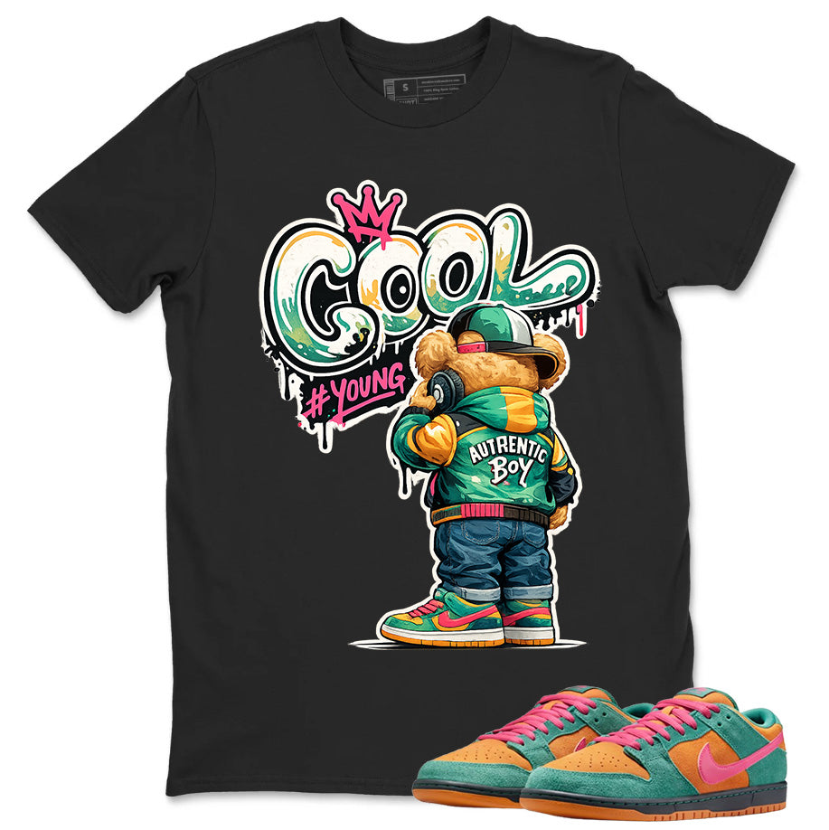 Cool Boy Graphic Tee, Shirt to Match SB Dunk Green Noise, SB Dunk Green Noise Watermelon Unisex Shirt
