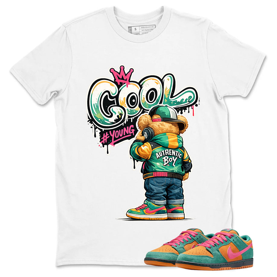 Cool Boy Graphic Tee, Shirt to Match SB Dunk Green Noise, SB Dunk Green Noise Watermelon Unisex Shirt