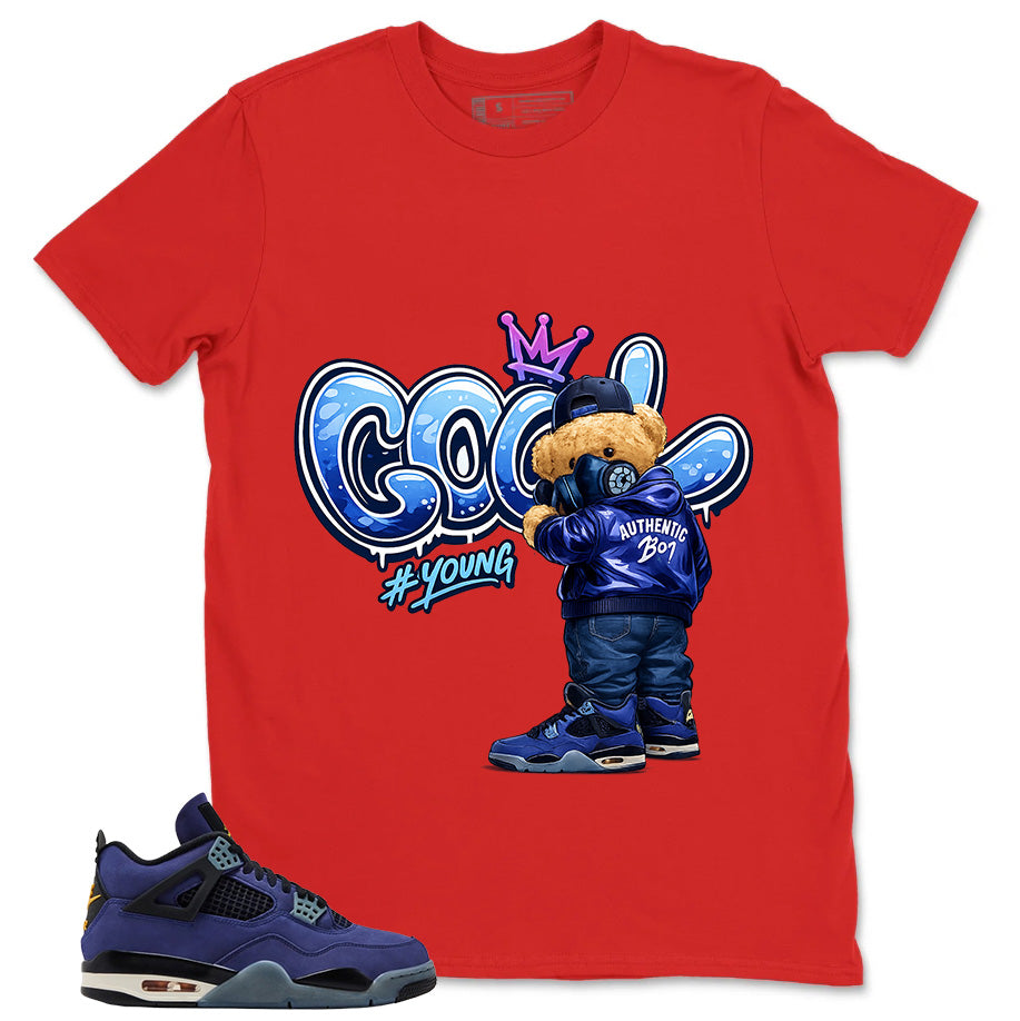 Cool Boy Shirt - Match Air Jordan 4 Retro Lakers