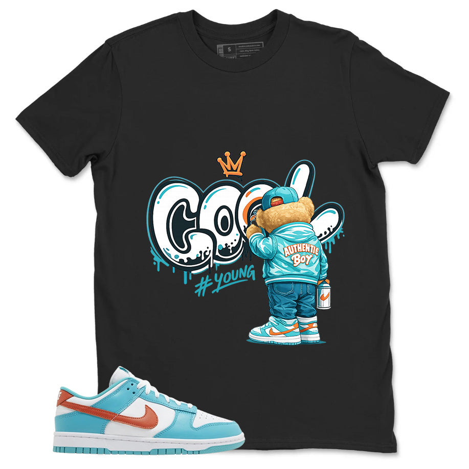 Cool Boy Shirt - Match Green Dunk Low Miami Dolphins