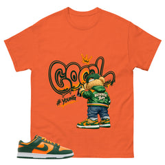 Cool Boy Shirt - Match Green Dunk Low Miami Hurricanes