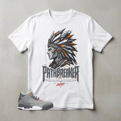 Cool Grey 3s Zadago Shirt Path Breaker Graphic