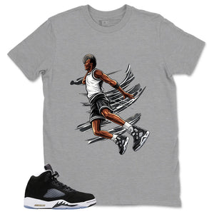 Cool Grey Oreo 5s Zadago Shirt Air Ball Graphic