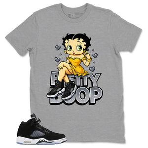 Cool Grey Oreo 5s Zadago Shirt Betty Boop Graphic